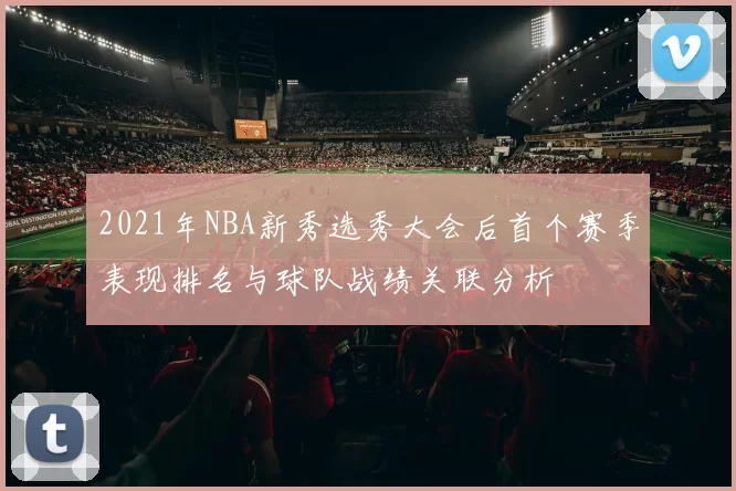 2021年NBA新秀选秀大会后首个赛季表现排名与球队战绩关联分析