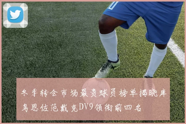 冬季转会市场最贵球员榜单揭晓库鸟恩佐范戴克DV9领衔前四名