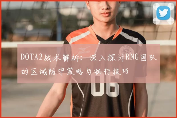 DOTA2战术解析:深入探讨RNG团队的区域防守策略与执行技巧